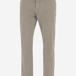 PANTALONI IN COTONE E LINO STRETCH JUMP0026 001B75 JACOB COHEN 