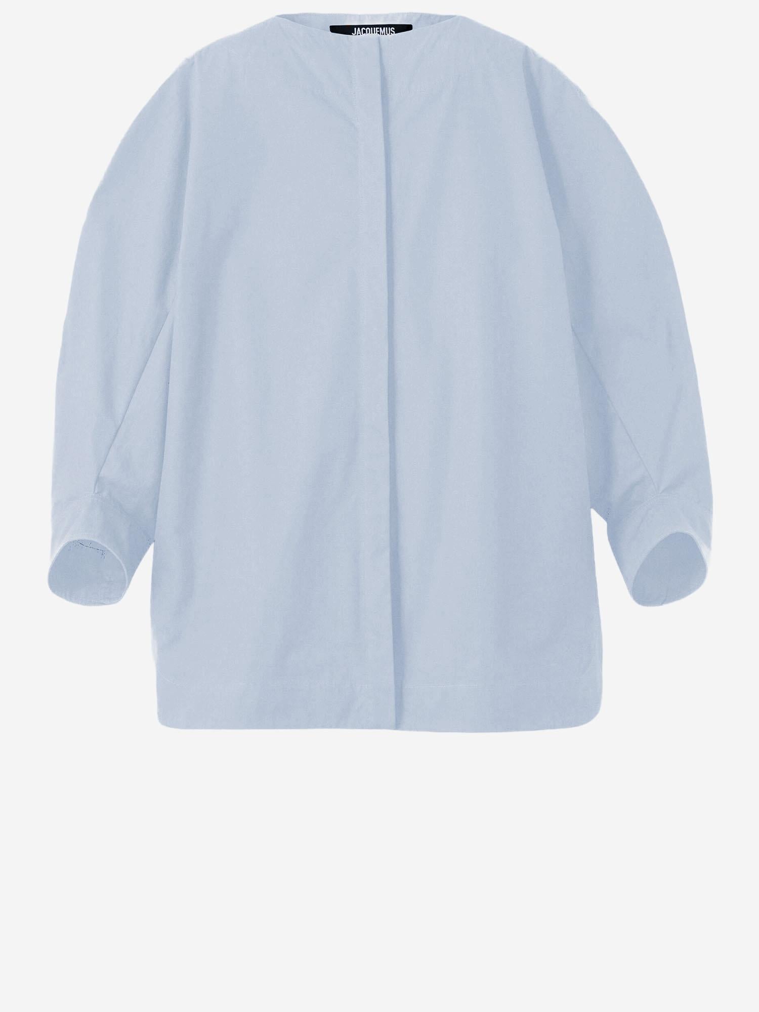 CAMICIA PITTORE IN COTONE SHW00557AW00648 320 JACQUEMUS 