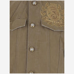Giacca in denim con logo 8107647 WALRUS BURBERRY 