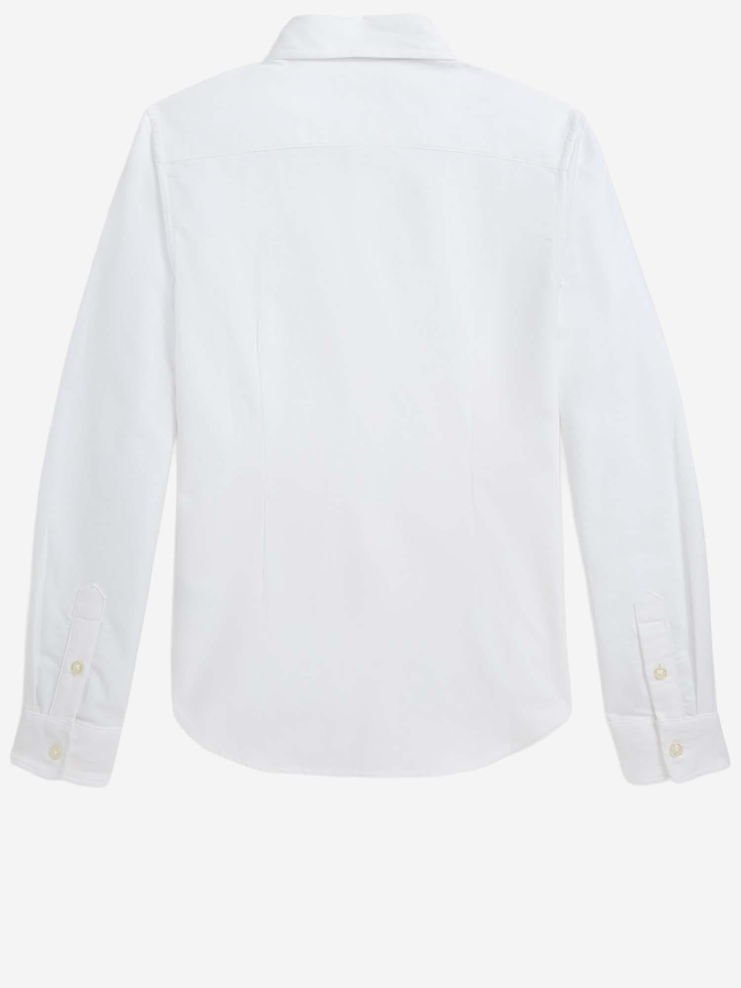 CAMICIA IN COTONE CON LOGO 313929954 004 POLO RALPH LAUREN KIDS 