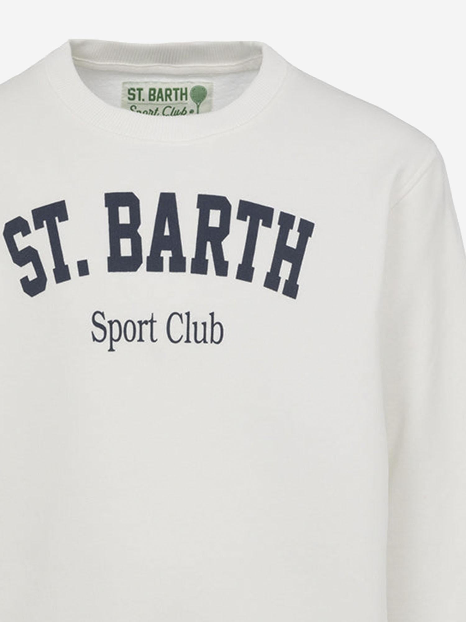 FELPA IN COTONE CON LOGO SOH0004 00861I MC2 SAINT BARTH 