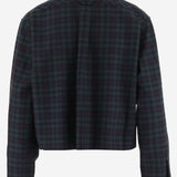 CAMICIA TARTAN IN LANA MK1970 174RF0D3Z MIU MIU 
