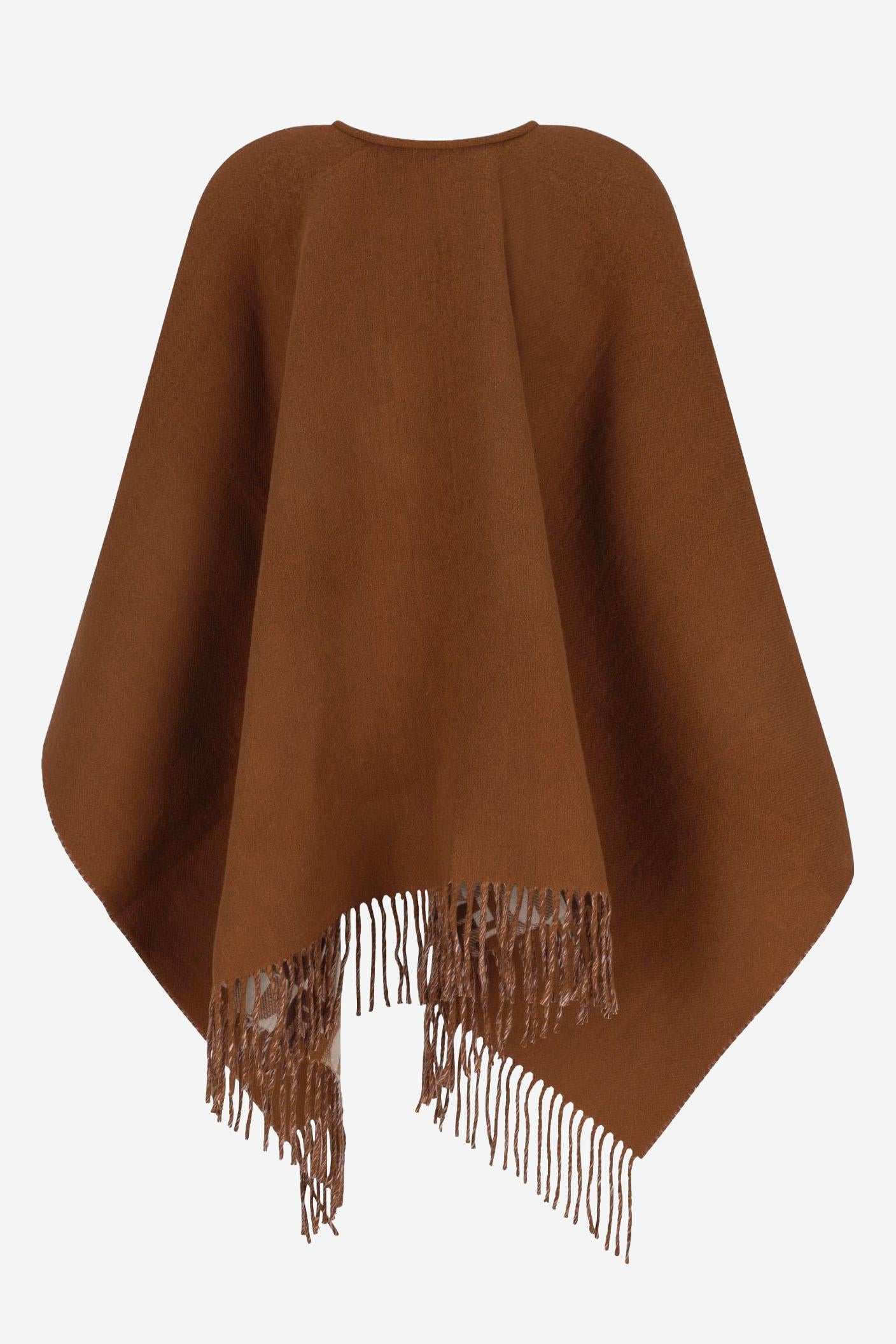 MANTELLA IN LANA E CASHMERE FXX808 AYKTF0X2L FENDI 