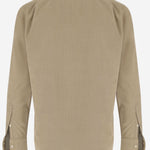 Camicia in velluto a coste beige 710P00518 004 POLO RALPH LAUREN 