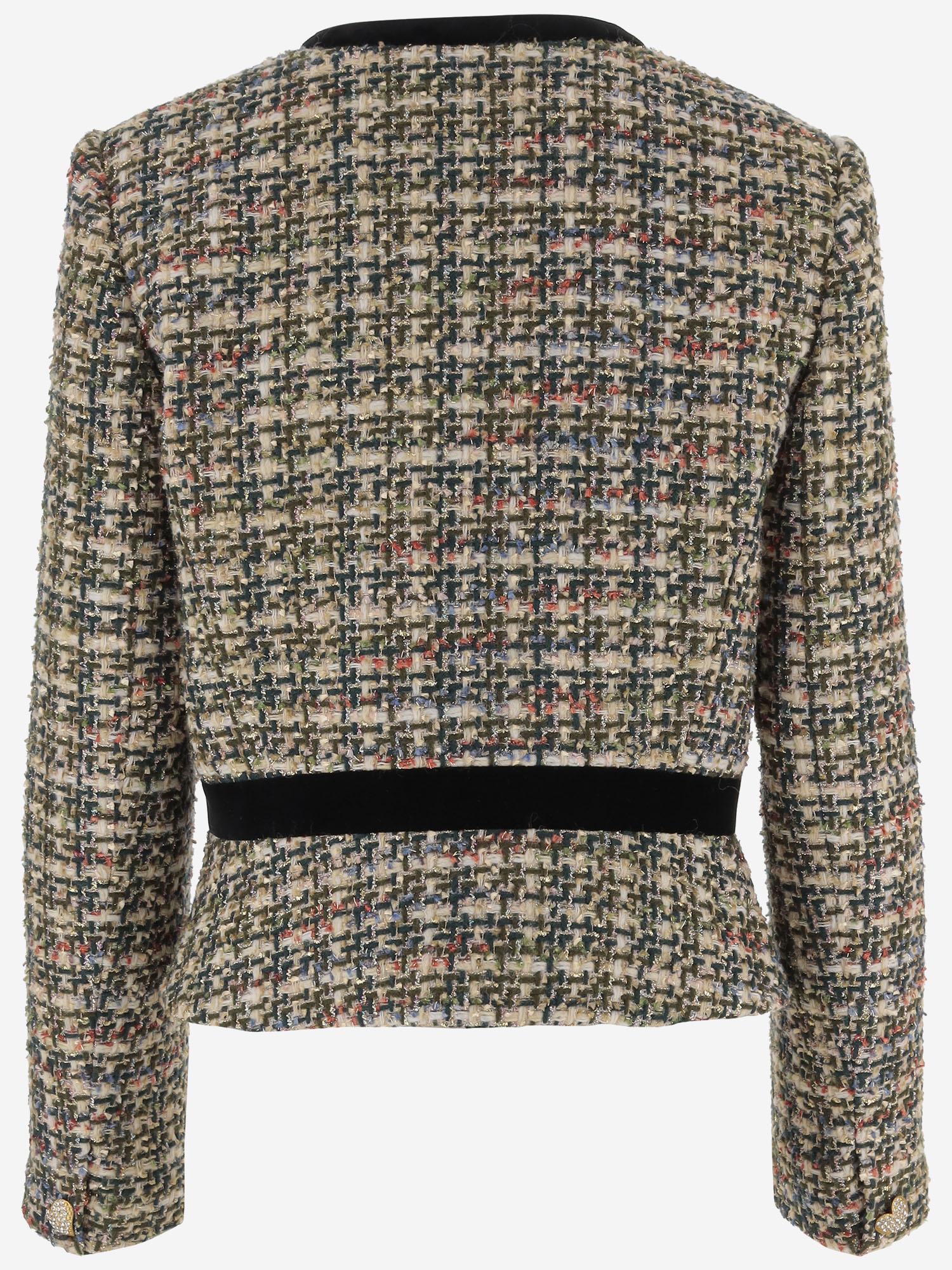 BLAZER IN MISTO LANA CON FIOCCHI 7B0CE4T0 9R6M12 VALENTINO 