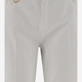 PANTALONI IN TELA DI COTONE CH25SPA12365 107 CHLOE 
