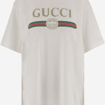 T-SHIRT IN COTONE e seta 865015 XJHUF9280 GUCCI 