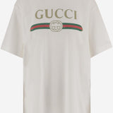 T-SHIRT IN COTONE e seta 865015 XJHUF9280 GUCCI 