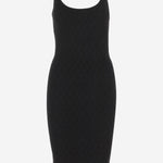 ABITO IN MAGLIA CON TEXTURE A V JACQUARD STRETCH 1011396 1A159781B000 VERSACE 