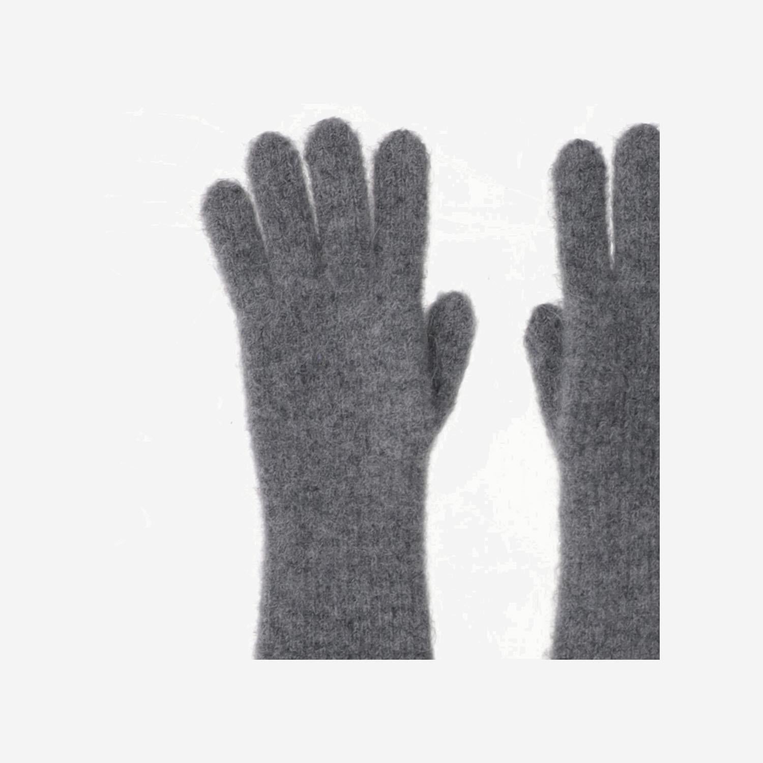 GUANTI IN MISTO LANA CON LOGO ACU00668AK00227 970 JACQUEMUS 