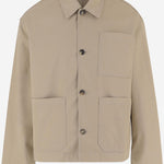 GIACCA IN COTONE CON TASCHE APPLICATE JK0420 PG1933132 JW ANDERSON 
