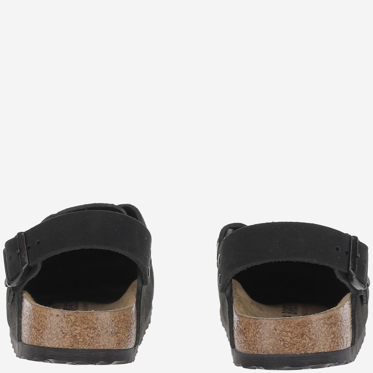 SABOT TOKIO IN PELLE SCAMOSCIATA 1028348 BLACK BIRKENSTOCK 