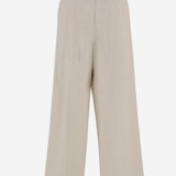 PANTALONI A RIGHE IN MISTO COTONE 010909 3360005 DRIES VAN NOTEN 