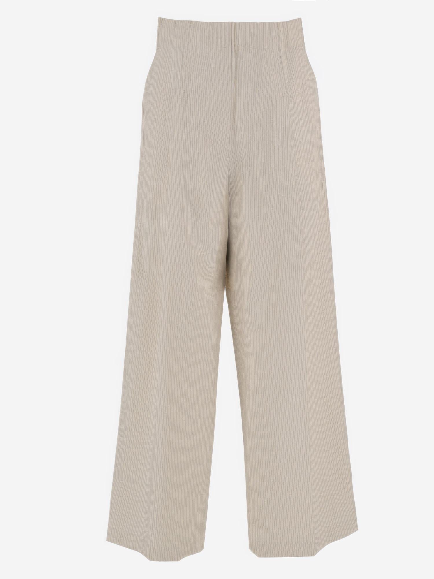PANTALONI A RIGHE IN MISTO COTONE 010909 3360005 DRIES VAN NOTEN 