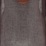 TUNICA IN LINO A RIGHE 180051 209 TORY BURCH 