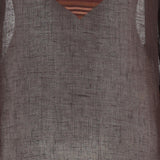 TUNICA IN LINO A RIGHE 180051 209 TORY BURCH 