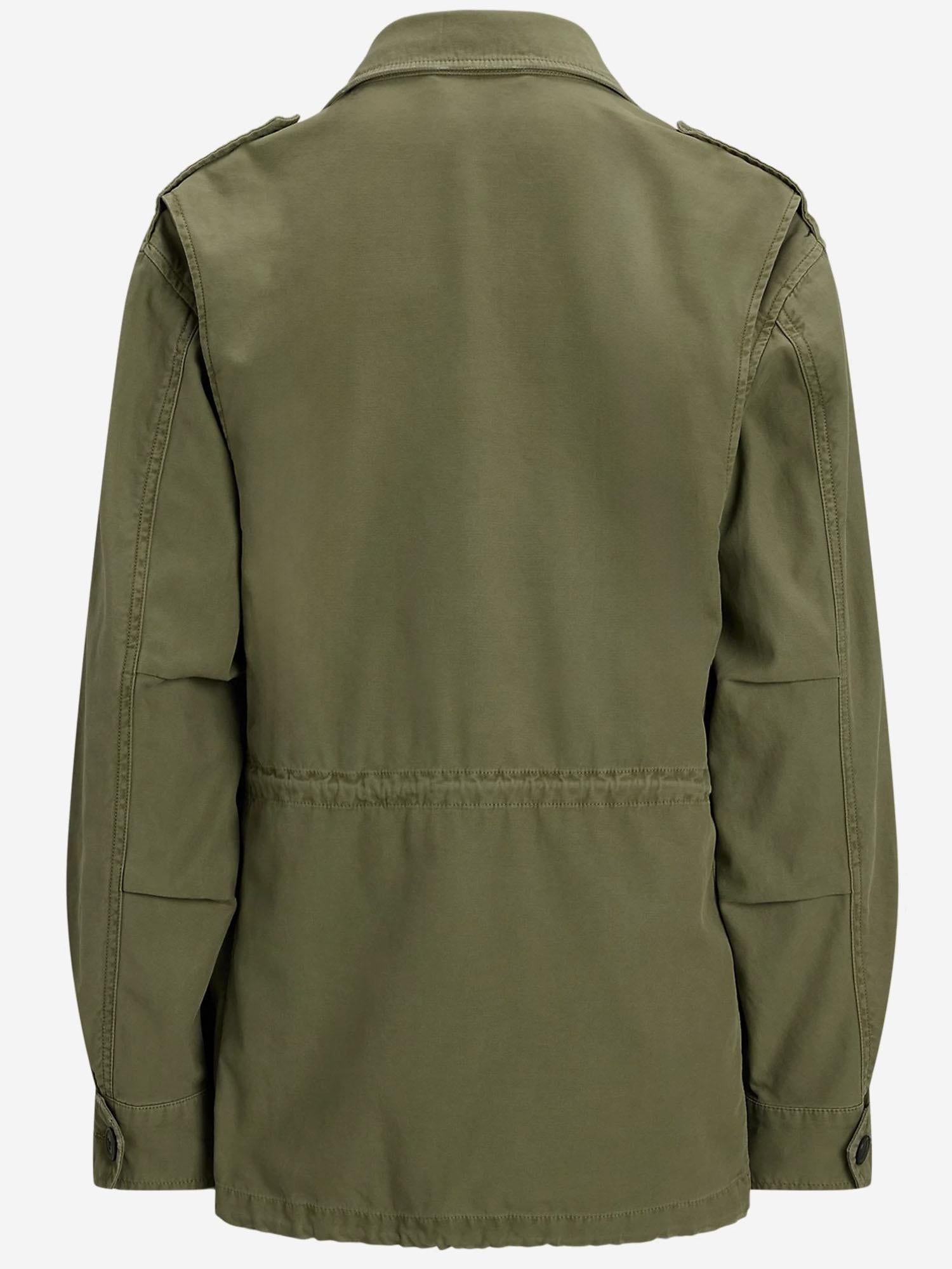 GIACCA MILITARE IN COTONE CON LOGO 211941066 001 POLO RALPH LAUREN 