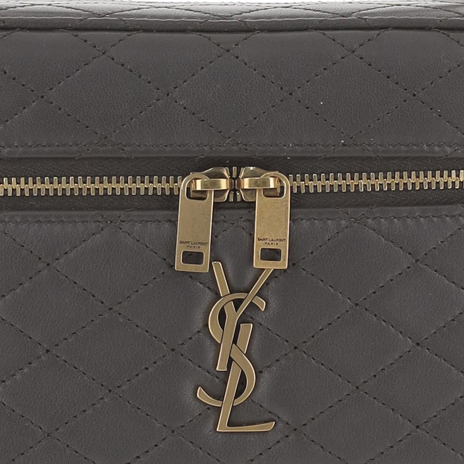 BORSA VANITY GABY MINI IN PELLE 766731 1EL071997 SAINT LAURENT 