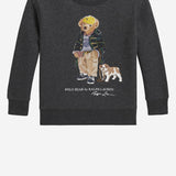 MAGLIA IN COTONE CON STAMPA POLO BEAR 323979490 001 POLO RALPH LAUREN KIDS 