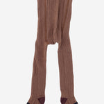 CALZE IN MISTO COTONE STRETCH 25W238 CASTAGNA 1+ IN THE FAMILY KIDS 