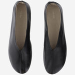 BALLERINE STELLA MULES IN PELLE F1638N66 BLK THE ROW 