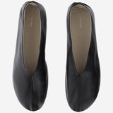 BALLERINE STELLA MULES IN PELLE F1638N66 BLK THE ROW 