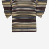 T-SHIRT IN COTONE A RIGHE CON DETTAGLIO IN PIZZO 08379 615 SACAI 