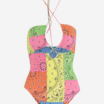 COSTUME INTERO CON STAMPA BANDANA MULTICOLORE KNS0001 00029D MC2 SAINT BARTH 