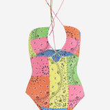 COSTUME INTERO CON STAMPA BANDANA MULTICOLORE KNS0001 00029D MC2 SAINT BARTH 