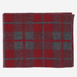SCIARPA CON MOTIVO A QUADRI IN LANA E CASHMERE A25319AL CHARBY GUEST IN RESIDENCE 