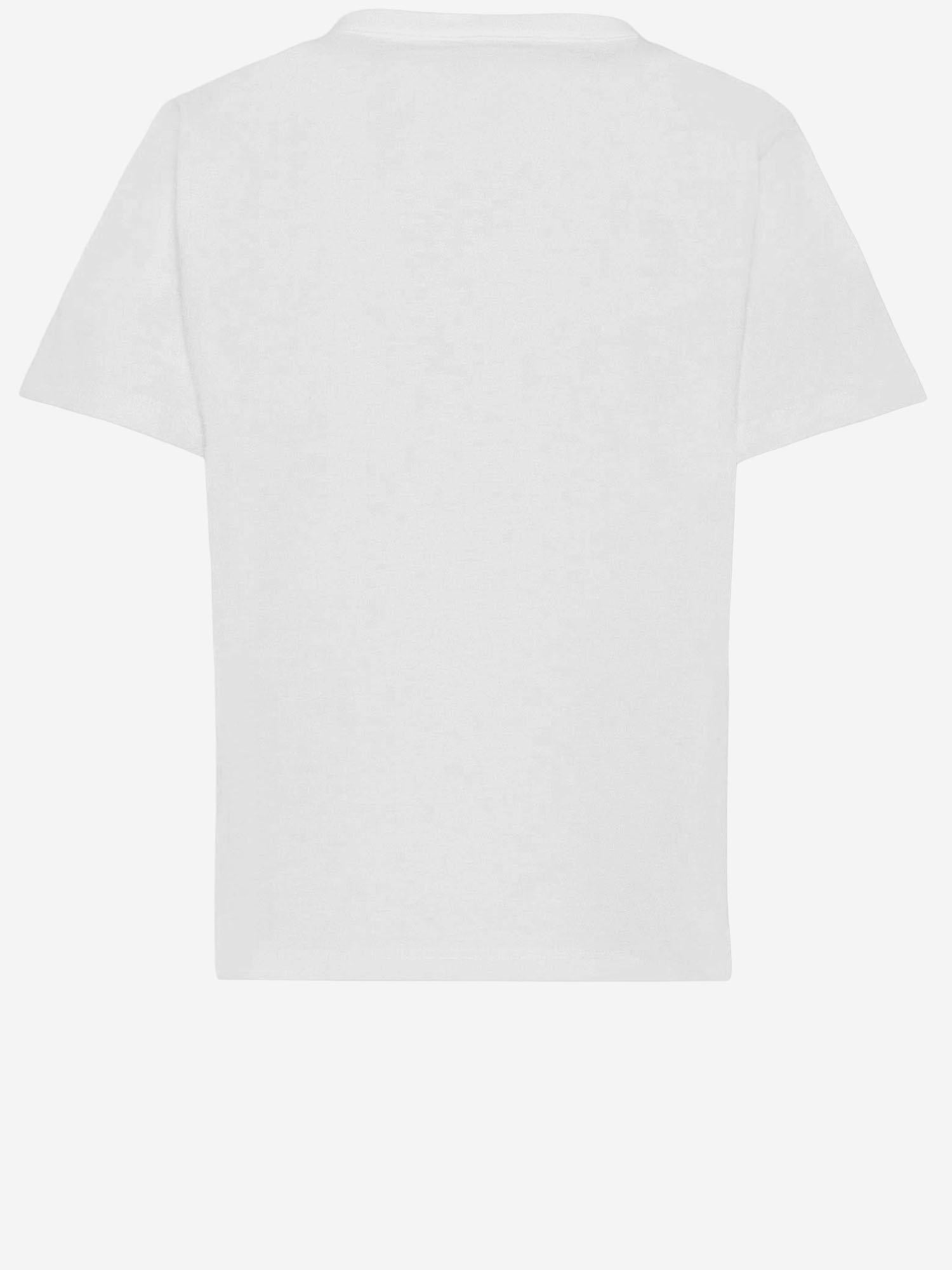 T-SHIRT IN COTONE CON STAMPA 575114 XJHPS9320 GUCCI KIDS 