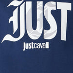 T-SHIRT IN COTONE CON STAMPA LOGO 80OAHT28 CJ500204 JUST CAVALLI 