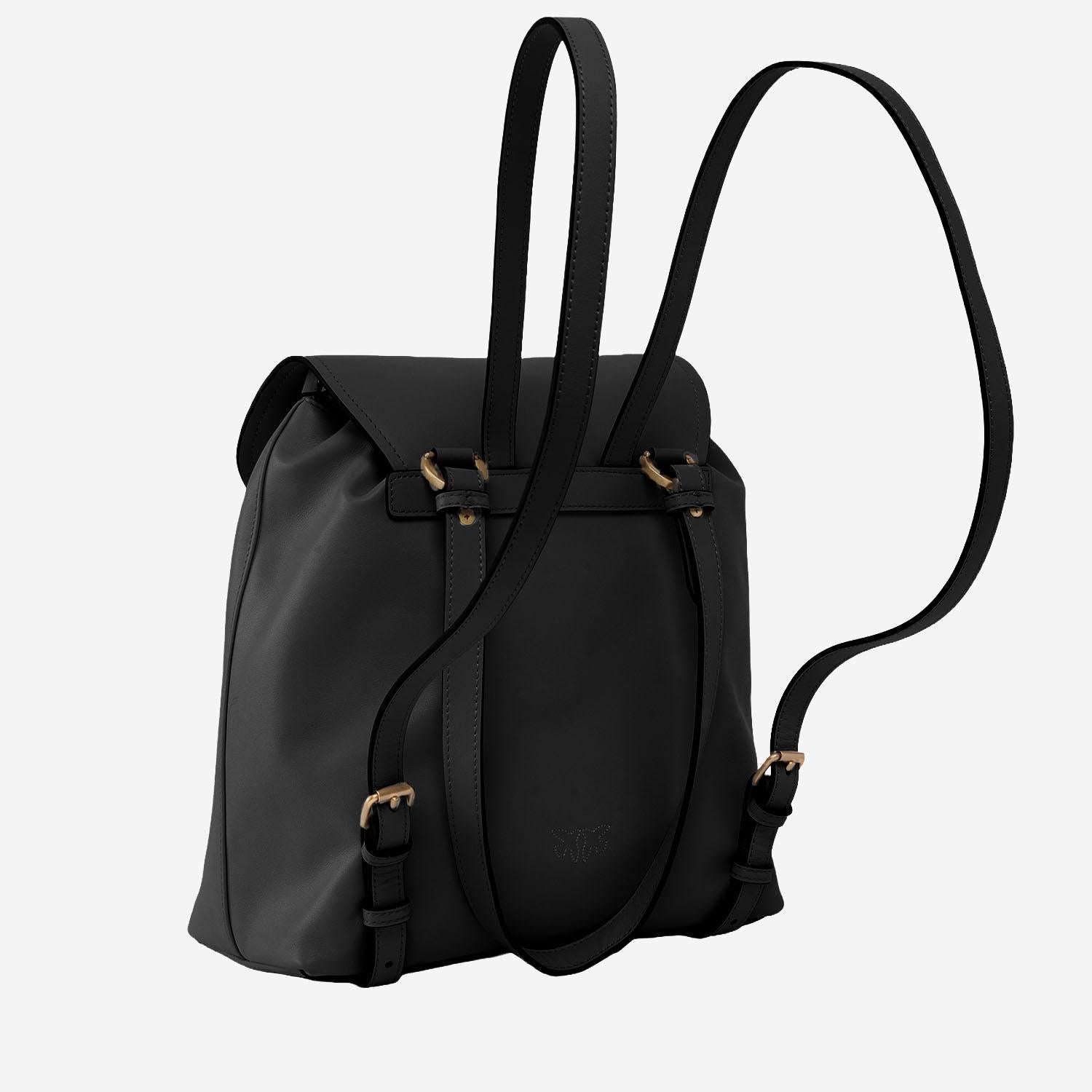 ZAINO IN PELLE CON LETTERING PINKO 106063 A0QOZ99Q PINKO 