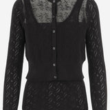 MAGLIONE TWIN-SET IN COTONE CH25AMX03611 001 CHLOE 