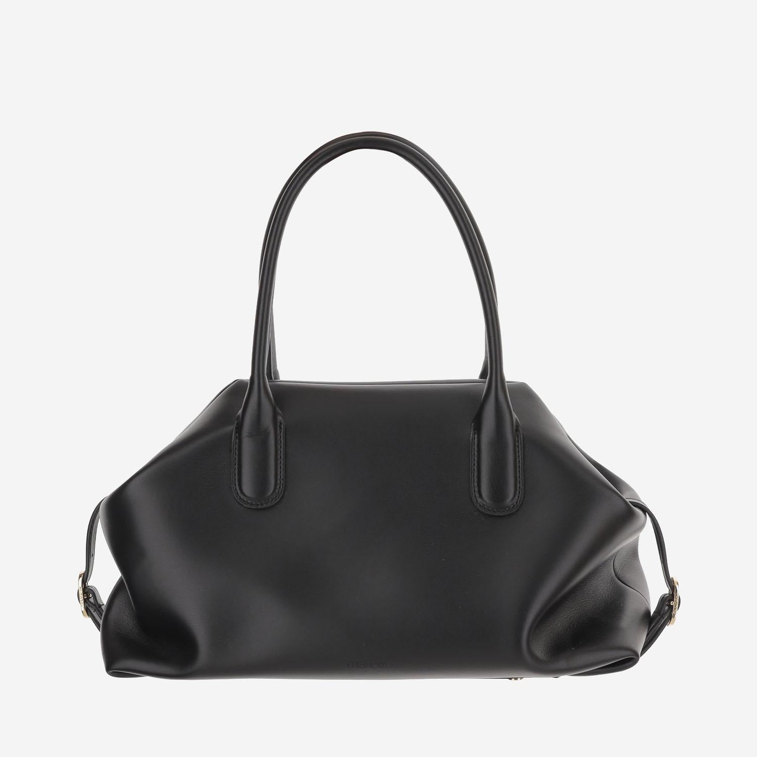 BORSA TALIA IN TESSUTO VEGANO 261WTMTTMOOVF0303A JETBLACK THEMOIRè 