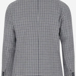 GIACCA MONOPETTO IN MISTO LINO CON MOTIVO CHECK 1SMC22K 340303EI887 TAGLIATORE 