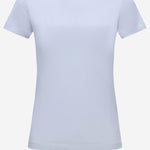 T-SHIRT IN COTONE CON LOGO RICAMATO 8C00061 89AUO700 MONCLER 