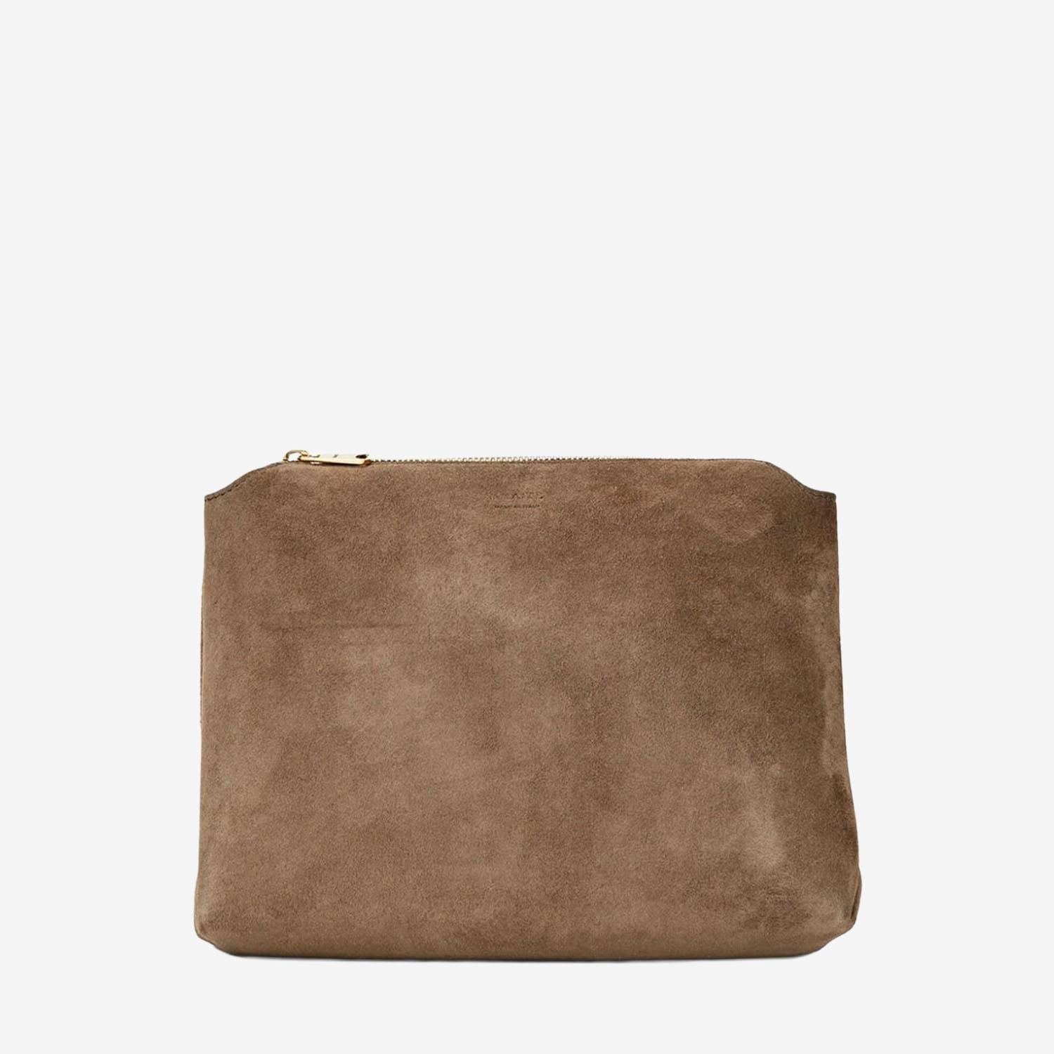 BORSA A TRACOLLA LINA IN PELLE SCAMOSCIATA H4010849 732 KHAITE 