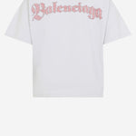 T-SHIRT IN COTONE CON LOGO 850263 TTVH69012 BALENCIAGA 