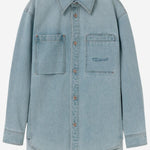 CAMICIA IN COTONE CON LOGO W261SH26 882L WOOYOUNGMI 