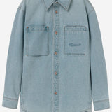 CAMICIA IN COTONE CON LOGO W261SH26 882L WOOYOUNGMI 