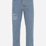 JEANS IN DENIM DI COTONE CON LOGO 815642 XDC6W4492 GUCCI 