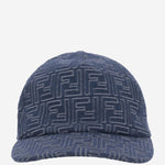 CAPPELLO DA BASEBALL IN COTONE CON MOTIVO FF FXQ768 AV93F0RBB FENDI 