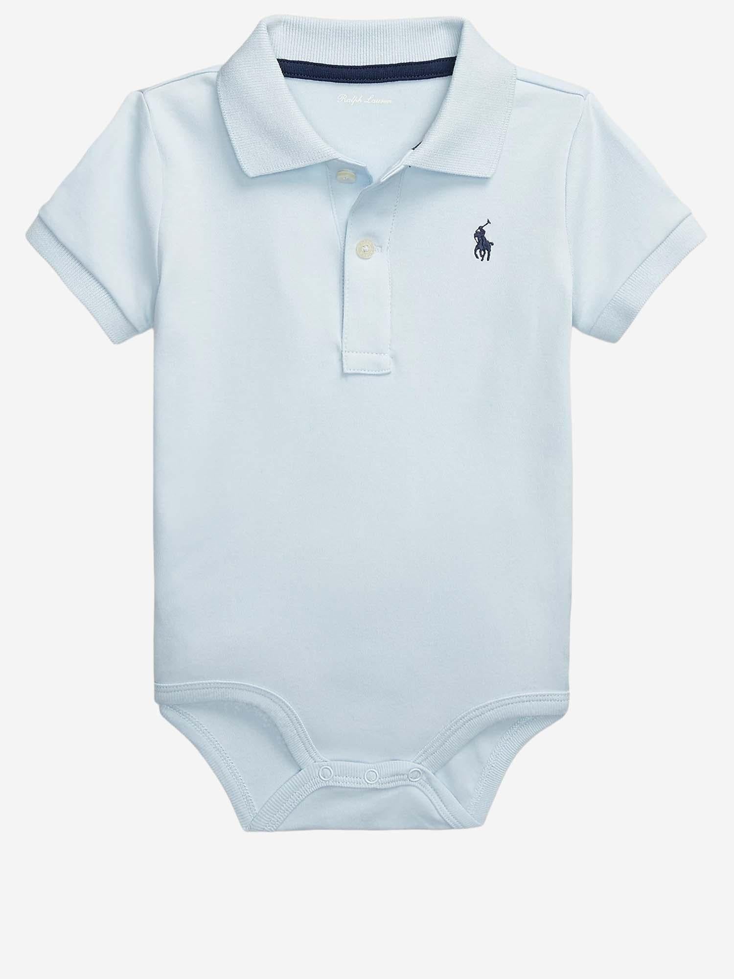 BODY IN COTONE CON LOGO 320700386 035 POLO RALPH LAUREN KIDS 