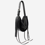 Borsa amaca con frange in pelle martellata AMACASOUFFLE 002SL RADICA STUDIO 