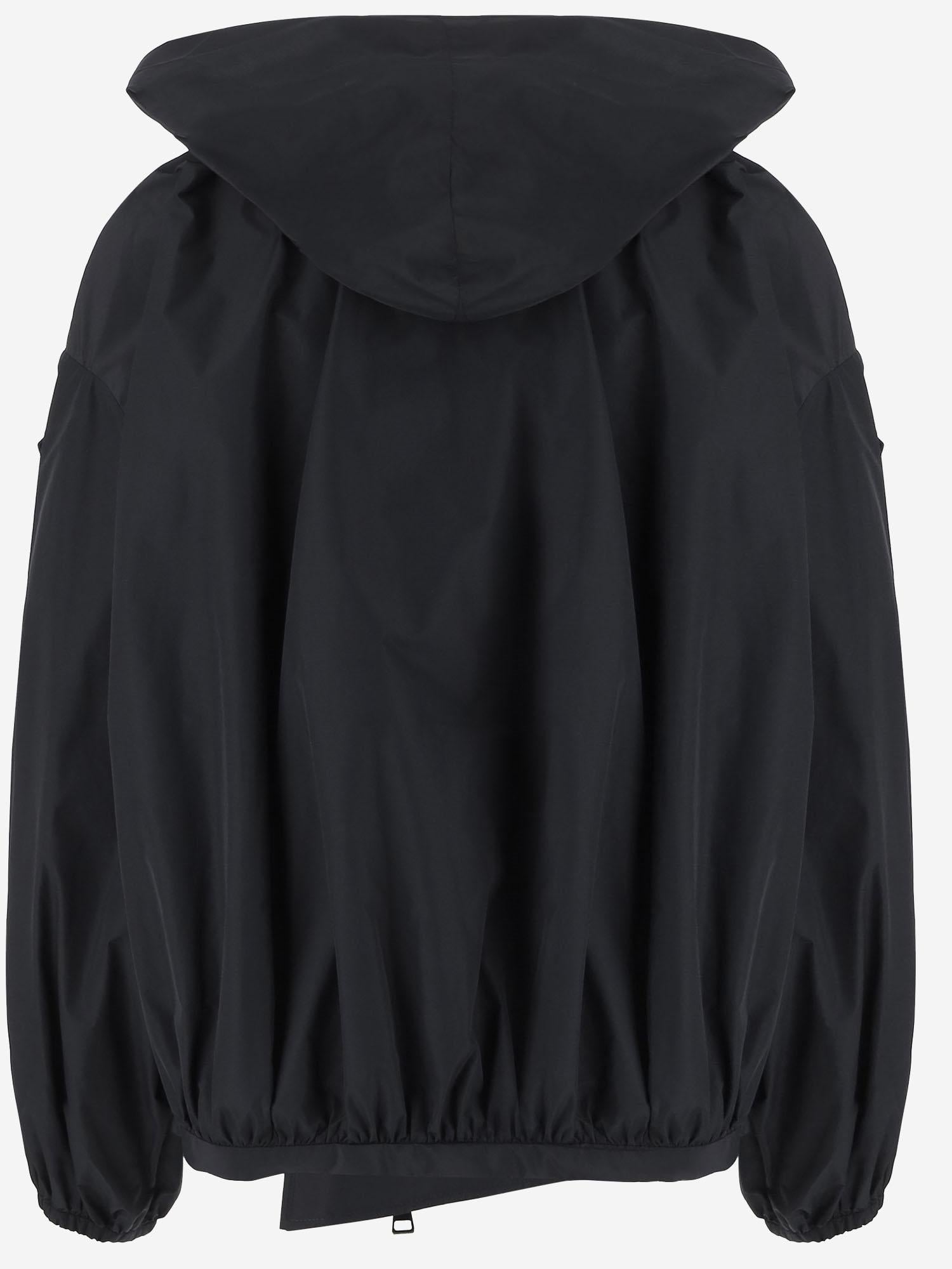 GIUBBOTTO IN NYLON CON FIOCCO AL COLLO 1A00157 598AK77D MONCLER 
