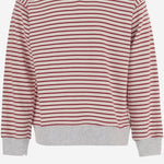 Felpa in cotone stretch a righe 23618063 327 BABE & TESS KIDS 