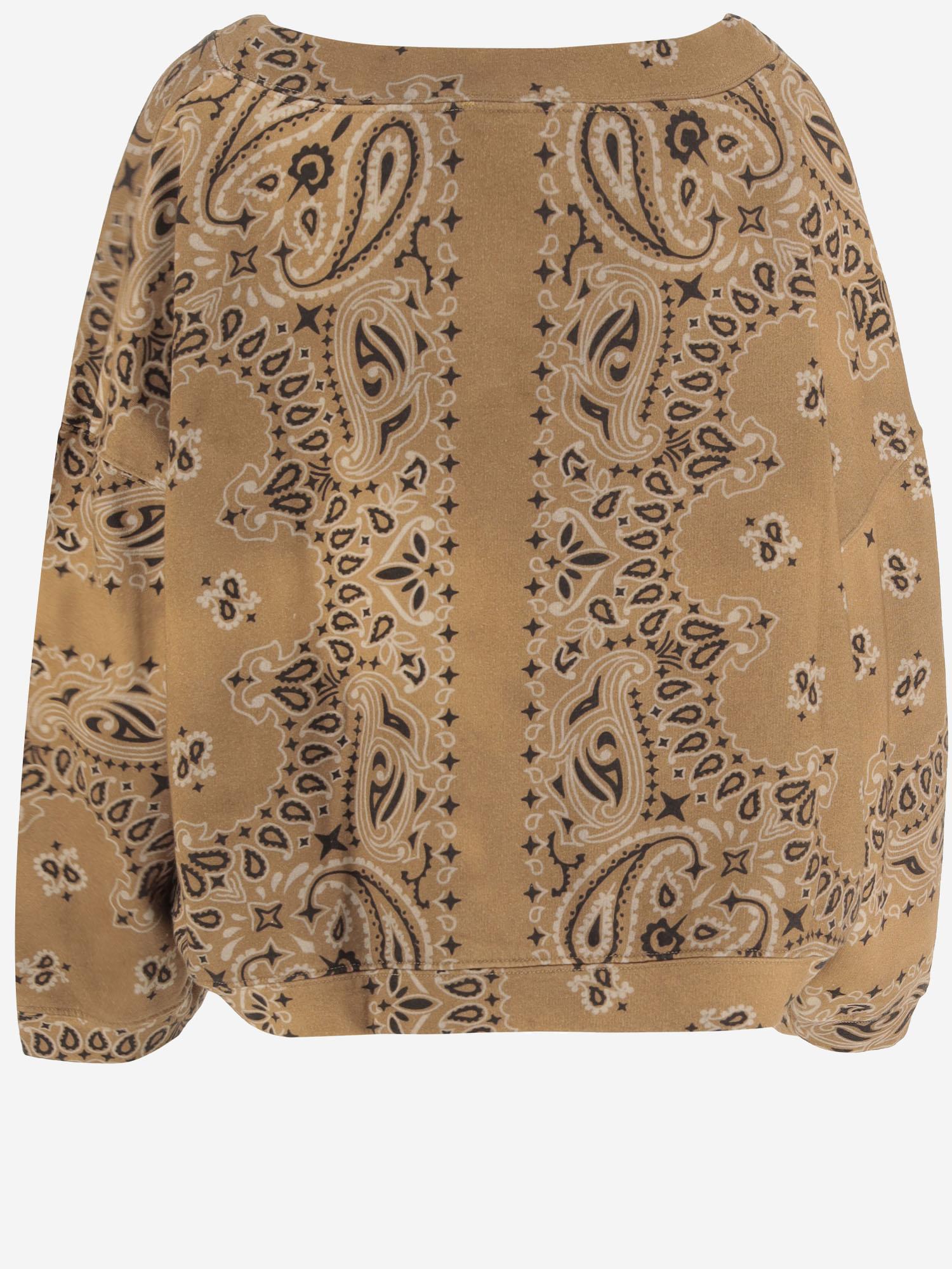 FELPA IN COTONE CON MOTIVO BANDANA DAM26B05 DESERT DONT @ ME 