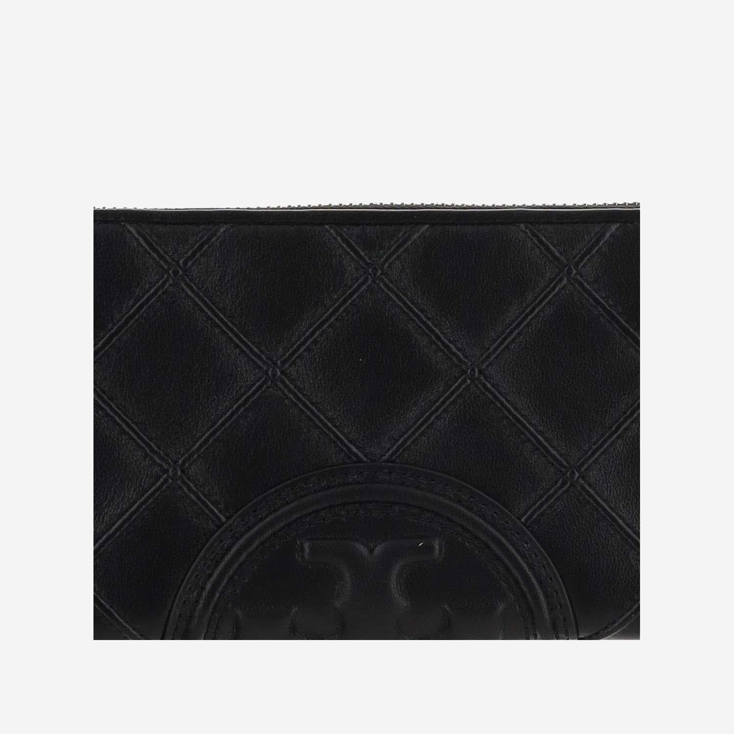 PORTAFOGLIO CONTINENTAL FLEMING IN PELLE 140344 001 TORY BURCH 