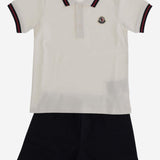 SET OUTFIT IN COTONE STRETCH 8M000208496F F07 MONCLER ENFANTS 